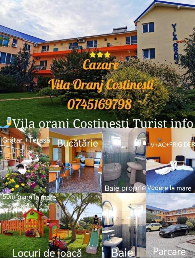 Vila Oranj Hotel Costinești Kültér fotó